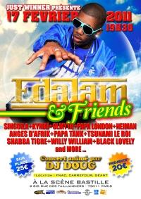 Edalam and Friends - Concert Scène Bastille Paris