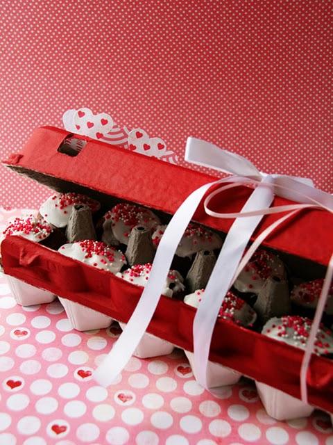 Boite de mini-cupcakes pour la St-Valentin!