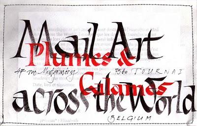Mail Art Across the World 2011 : ma participation.