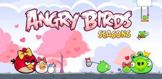 angry birds season valentin day 560x273 Angry Birds Seasons Valentines Day