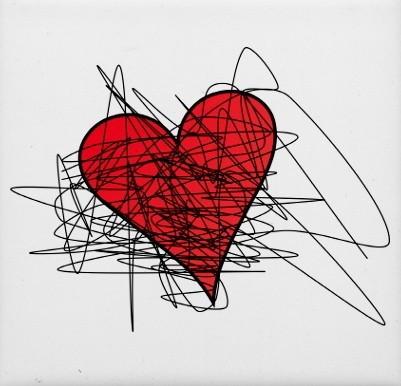 Anti-Valentine's Day Card - Heart