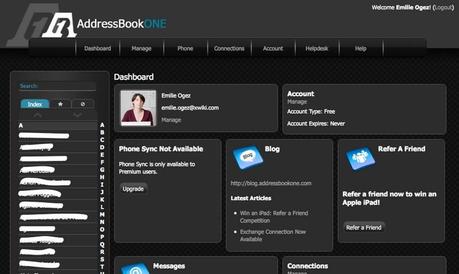 SocialPhone : une application pour gérer vos contacts Twitter, Facebook et Linkedin
