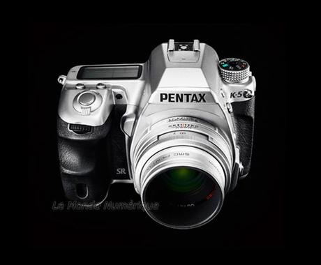 L’appareil photo Pentax K-5 se décline en finition silver