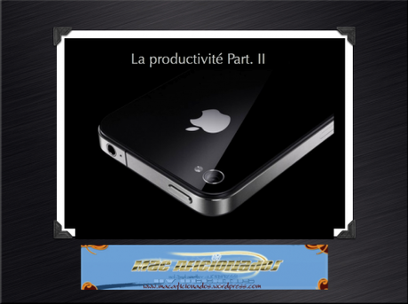La productivité sur iPhone et iPad 2: les meilleures applications mobiles