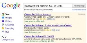 Avis de consommateurs dans les résultats Google Google et le réputation : faisons le point.