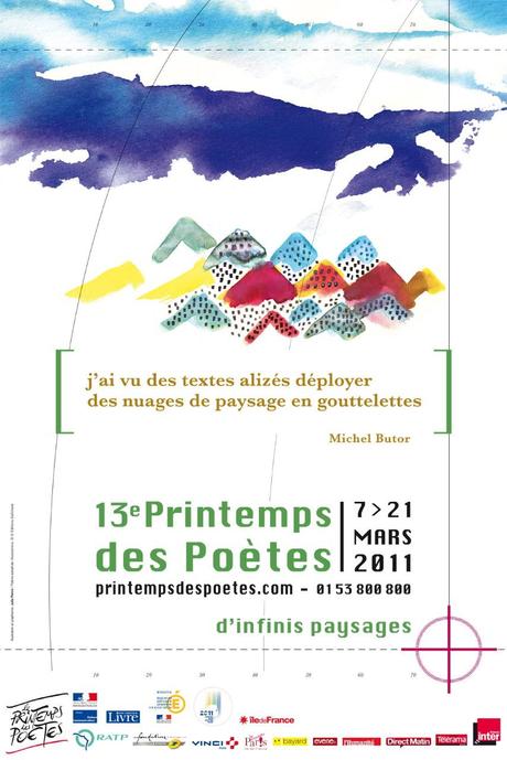 Le 13e Printemps des poètes aura lieu du 7 au 21 mars