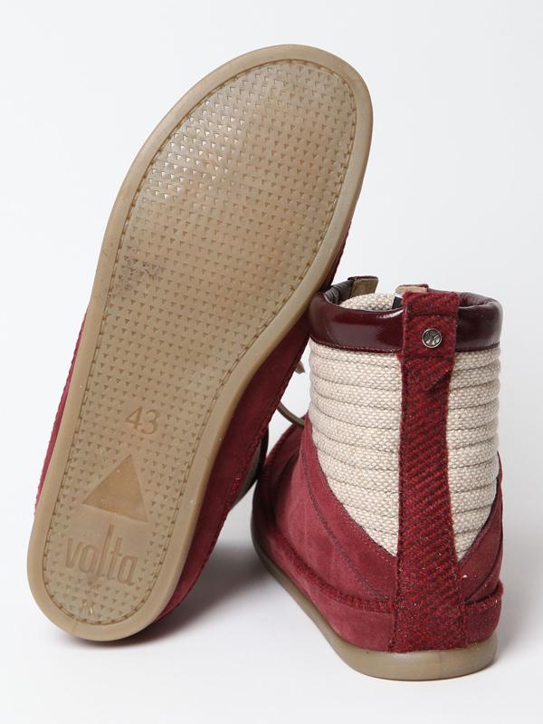 VOLTA FOR OKI-NI EXCLUSIVE WOOLEN SNEAKER BOOTS