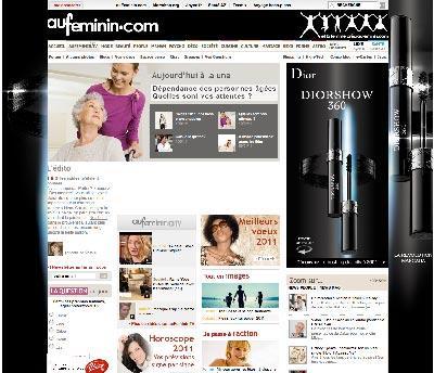 Communiquer oui, mais pas comme les autres Habillages et formats spéciaux Dior sur Aufeminin