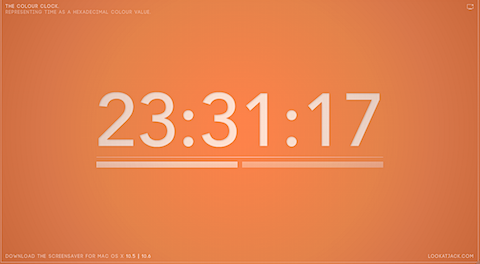 colourclock The Colour Clock, une idée de designer Geek