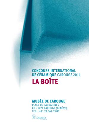 annoncepetit Concours international de céramique 2011: LA BOÎTE   Céramique Design & Moderne