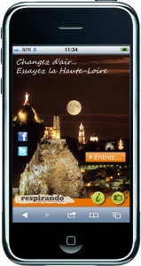 Le tourisme de la Haute-Loire se met au mobile