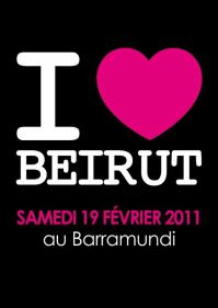 I LOVE  BEIRUT - Soirée Barramundi Paris