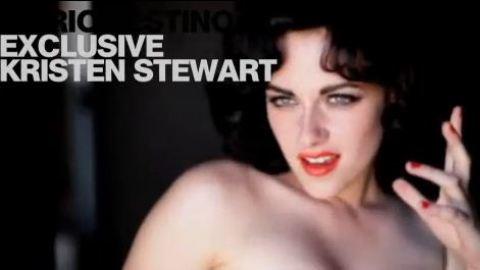 Kristen Stewart ... Les coulisses de son shooting sexy avec Mario Testino pour Vogue