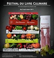 Le livre culinaire en vedette au festival de Paris du 3 au 6 mars 2011