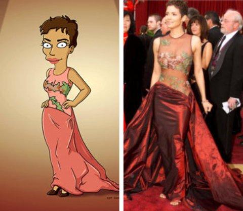 Halle Berry ... découvrez son personnage dans les Simpson (photo)