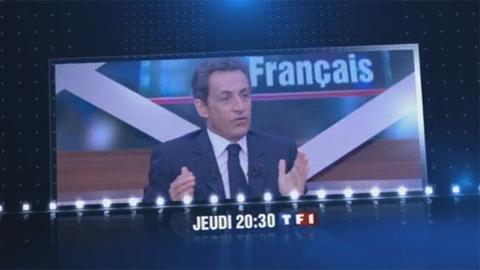 Paroles de Français avec Nicolas Sarkozy sur TF1 ce soir ... bande annonce