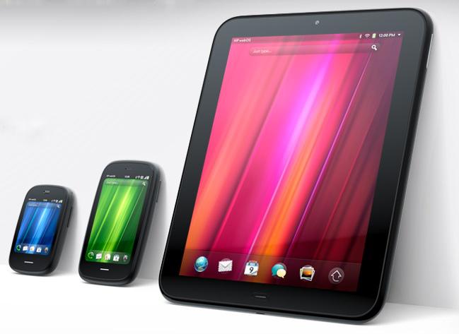 HP TouchPad, HP Pre 3 et HP Veer sous WebOS officiellement annoncés