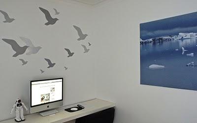 DIY Round 2011 - Les oiseaux sur le mur