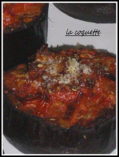 Brushitas a l'aubergine , pesto et parmesan. IMGP7150