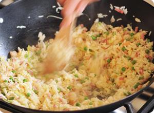 cuisson du riz cantonais