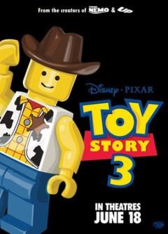 Oscars 2011 ... Les affiches des films nommés en version Lego