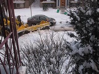 Le ballet des déneigeuses...