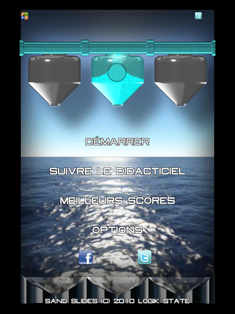 Sand Slides – Logik State : App. Gratuites pour iPhone, iPod !