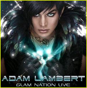 La pochette du live d'Adam Lambert ressemble à ça...