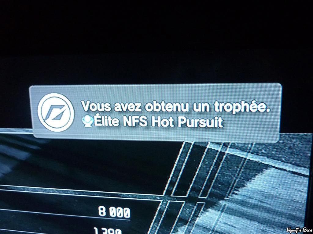 [Jeux Vidéo] Trophée de platine de Need For Speed : Hot Pursuit