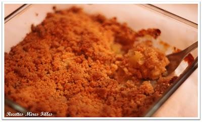 La recette Pomme : Crumble aux Pommes