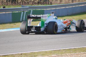 Adrian Sutil revient sur la VJM04