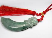 Amulettes Epée Dragon jade