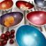 bols colorés en aluminium recyclé