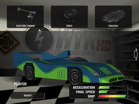 HTR HD High Tech Racing : App. Gratuites pour iPad !