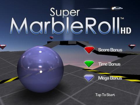 Super Marble Roll HD : App. Gratuites pour iPad !