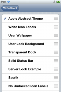[TUTO] Installer un thème sur votre iPhone avec Winterboard