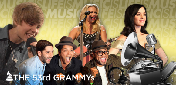 C'est ce soir qu'aura lieu le 53 ième gala des Grammy Awards!