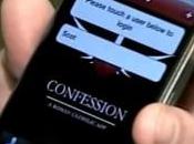 application pour confesser péchés iPhone