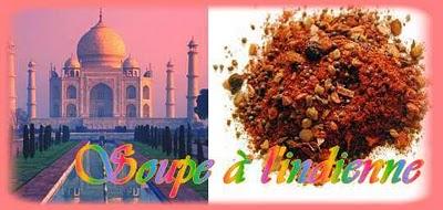 Soupe aux courgettes à l'indienne