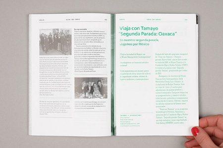 L’identité visuelle du musée Tamayo et la charte graphique du magazine Rufino