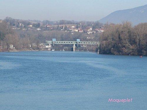 le barrage de Seyssel
