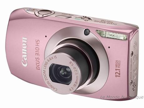 Canon IXUS 310 HS pour faibles éclairages et vidéos Full HD 1080p