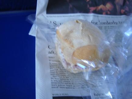 20110131 Air France sandwich jambon 01 Sandwich jambon by AirFrance : trop laid (ChrisoScope)