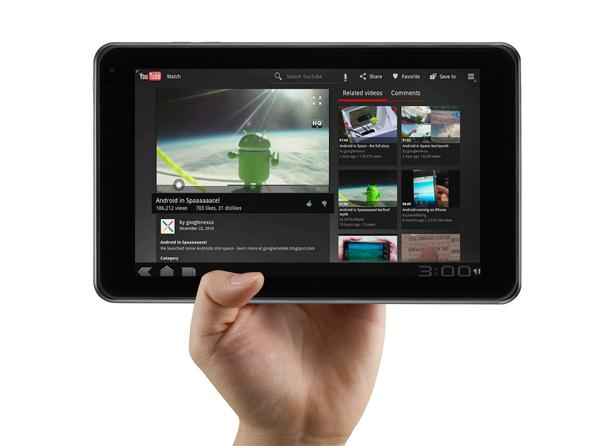 tablette android LG Optimus Pad