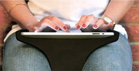 Un support iPad pour genoux