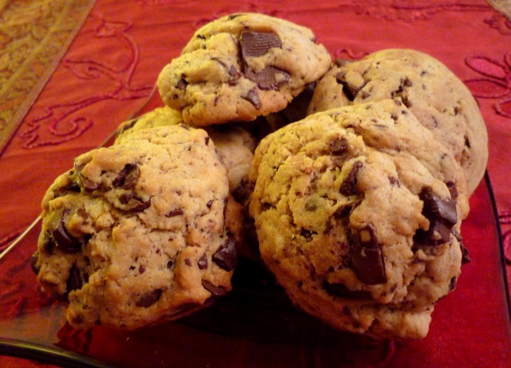 Cookies aux grosses pépites de chocolat