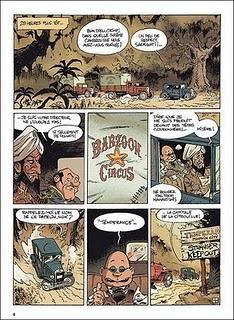 Album BD : Barzoon Circus de Johan Pilet et Jean-Michel Darlot