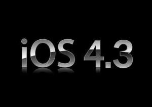 iOS 4.3 pour ce soir!?