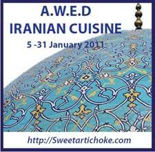 A.W.E.D event announcement – Mast va khiar, iranian cucumber salad – salade iranienne au concombre