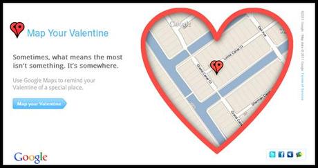 map your valentine Un Doodle artistique pour la saint valentin !